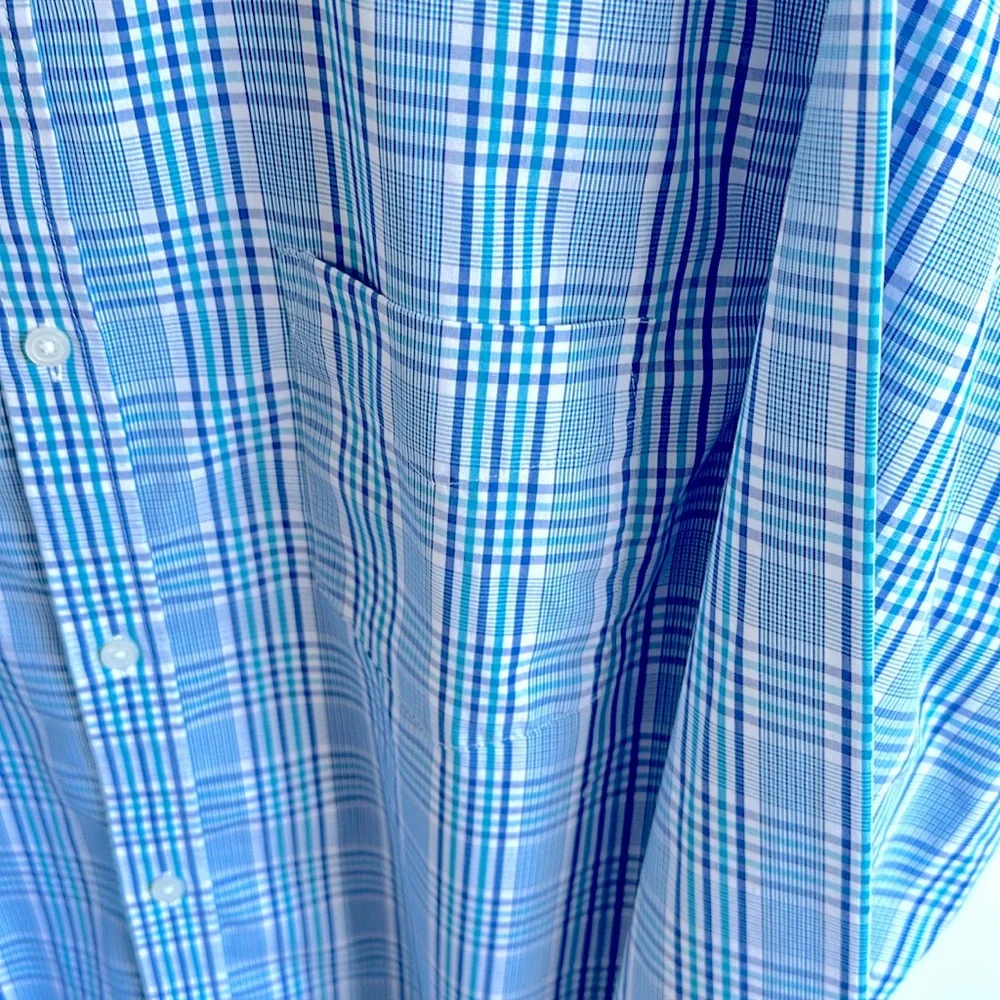 Banana Republic 100% Cotton Non-Iron Long Sleeve Shirt Size XXL 18-18 1/2 36”